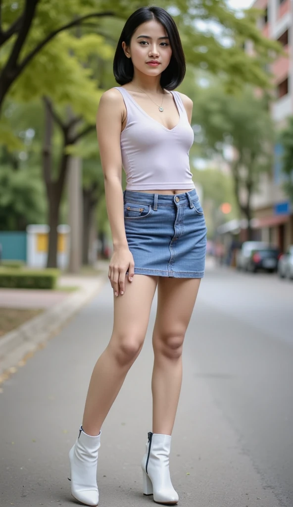(Obra maestra, 16k,8k,4k ,Ultra detallado:1.1),(Cara hermosa:1.1),(1girl:1.1),25yo,Super model,(Lift Jewelry:1.3),(urination:1.4),(avergonzado:1.2), provocative mini skirt, sexy stilettos, hight heels, brunette girl, peeing self, wetting her clothes, can't hold her pee face, wetting herself desperate, pee desperation pose, her body can't hold her pee and wets herself on street, pee runing down her legs, standing up, hyper pee desperate face, big pee pudle