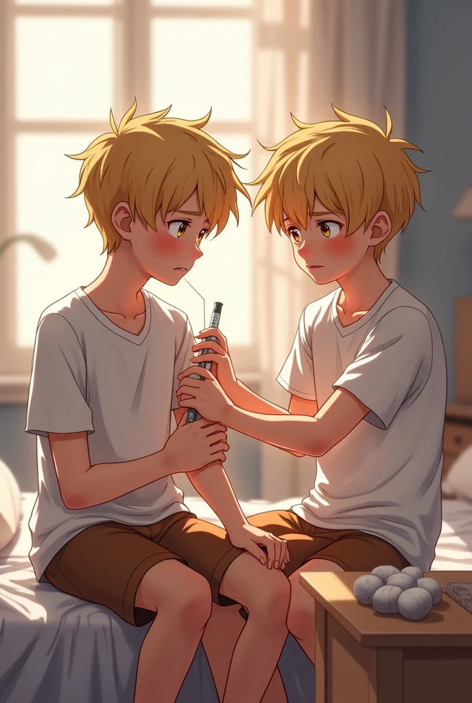 cool,,,He was a refreshing, athletic, innocent boy.,boy,,boys,,charm,Slim figure,Japanese high school student style,,White casual clothes,,,hoodie,Smooth,Skin texture,Functional beauty,youth,Vibrancy,The male protagonist,,,shine,Action,Gay Brainwashing,The two boys are brainwashed into falling in love with each other.,,,From friendship to passion to love,,,To heavy love,A love story for boys only,,,To the boys I like,,,Lust sex,,sexual excitement,,Anime Dick,,,,,Yaoi,,,,,Yaoi,,,,,Even though they resisted, they were raped.,,,,,,Gay to gay play,,,NSFW,,,,,,,Handsome drama,Actually a gay drama,,,,,,Chain Leash,,,,Rose,Beautiful masculinization,here_yuuki,Kirito,!?,Breeze,Piece of bone,Natural light,face,hand,eye,blush,tears,,,Saliva,,,Accuracy,,Super detailed,biologically correct,Excellent anatomy,Male Focus,4K,8K,Highest quality,,masterpiece,ホモ神さまの見えざるhand