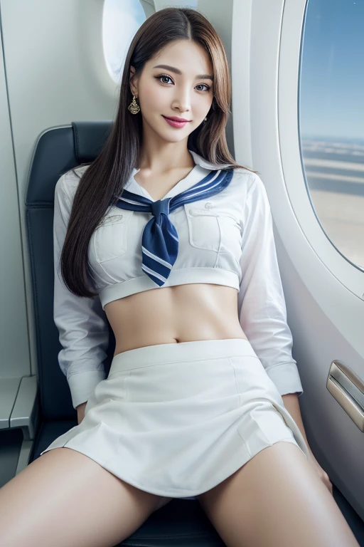 (Highest quality),8K,(masterpiece:1.3),(1 Girl:1.3),Perfect figureの美しい女性:1.4, (Layered Hairstyles, Big Breasts:1.33), ((Viewer Display)), (Big smile:1.1)，Realistic,High resolution,Highly detailed face and skin texture, Realistic faces, Original photo, ((Beautiful Face:1.5)) ,Cute Korean Girl, K-POPアイドル，Perfect figure,Skin whitening, Shiny skin, ((Tight waist:1.4)), (Small Ass), (very slim and muscular body:1.2), ((Highly detailed face)),Attention to detail,double eyelid,Eyeshadow Enhancement,Attention to detail,Professional Lighting,Cinema Lighting, (Sharpen the focus(( A female student sitting at a desk with her legs spread in a classroom))，Attractive eyes，Heartwarming action，Please turn away from the camera，Bent over，bend over，Turn back，Look up your head，Thick and long black hair，Highly detailed body，Highly detailed face，Highest quality、(P iNK Underwear),(high school girl),((White blazer、Chest emblem))、((Translucent blouse)),,((Navy Check Flared Skirt)),(Black Stockings)、((White lace panties are visible))