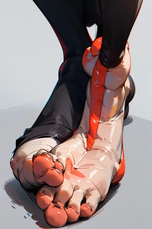 Arm clenched fist, muscle, black bracer