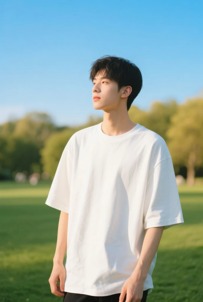 Asian alpha male in white shirt looking at camera, Shin Jinying, Kim Do-young, Paint Ulzzang, Shen Quanrui, korean men, Shin Jin Young's Aesthetics, faceเกาหลีที่น่ารัก, handsome young man'face, Jaeyong Nam, beautiful eyes、Kim Taejoon, Hyungtae, Inspiration from Jong Suk Lee, Avatar, Korean artist, Jung Jae Hyo