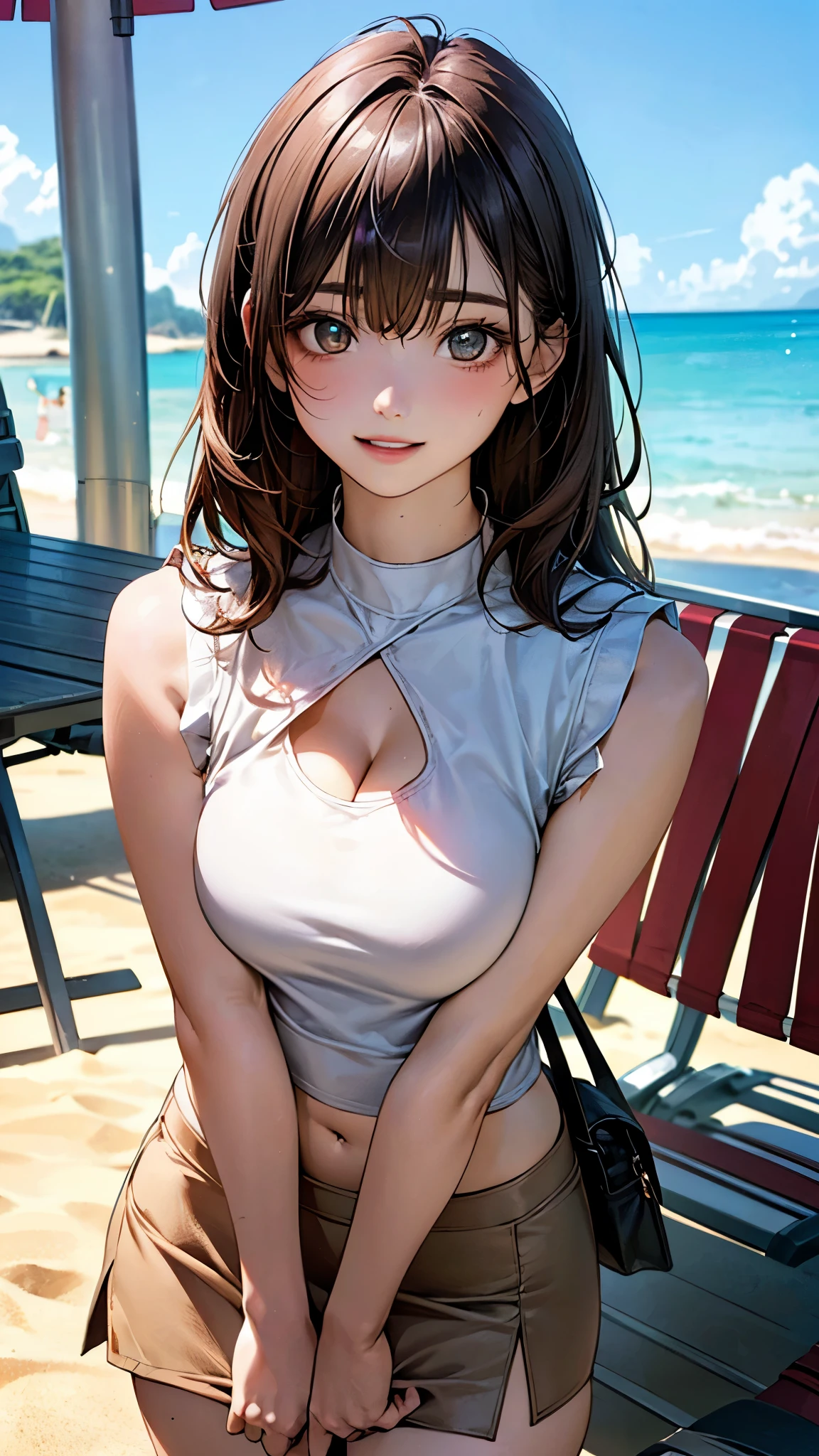 masterpiece, best quality, high quality, detailed, ultra detailed, hyper detailed, insanely detailed, exquisite, beautiful, FHD, Full-HD, 4K, 8K, 16K, highres, absurdres,summer girls!!