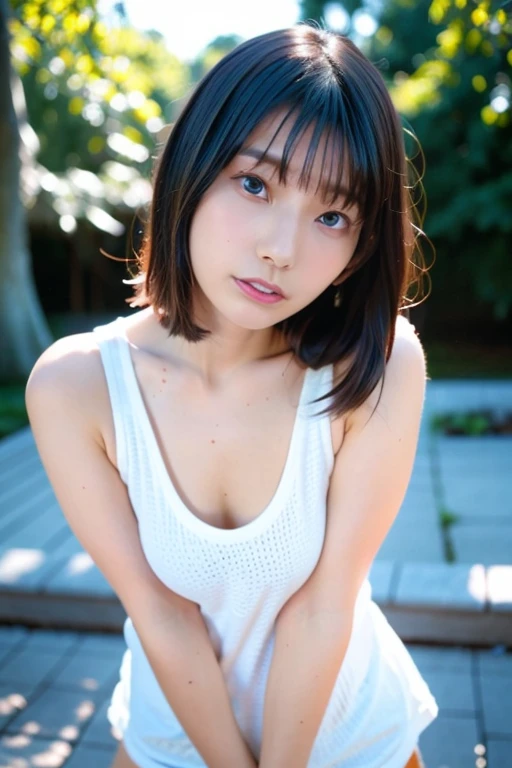 1 top quality girl Very cute beauty small, Bright Eyes Shine, Shine肌 18-year-old, Black Hair Clean and bright appearance, , and a cute Beautiful Bangs Big Breasts School high school Nude Erotica Blushed cheeks
