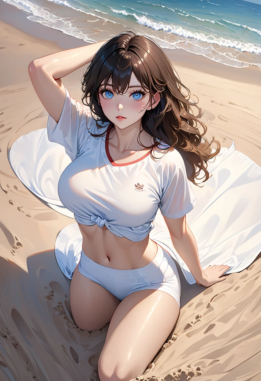 (masterpiece), (best quality), (ultra-detailed), (best illustration), (best shadow), (absurdres), Female, 25 years old, looking at viewer, steam, shy, nose blush, nsfw, medium breasts, nude, o-face, climax, light smile, Kochou Shinobu, Forehead，Black shirt，Black pantsuit，haori，butterflys，obi strip, purple flower，mostly cloudy sky，rays of sunshine，Tyndall effect，Gradient_sky，the face，beautiful sky，Saber on the waist，captivating posture, （Off-the-shoulder attire:1.3), light smile,