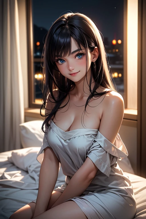 Dark Skinの女の子、masterpiece、One girl per photo、)((Dark Skin、26-year-old girl、Sparkly Makeup、Mature face、Super big boobs、Dark Skin))((Dark Skinの色、Realistic Skin、Dark Skin))((Shining Eyes))((denim、Overalls Dresses、Damage、Extremely uper big boobs、Erotic))(((Embarrassed face、Mouth open)))((Long Hair、Elaborate hairstyles、Brown Hair))((Round big 、Narrow waist、Thin thighs、Long legs))((Dark Skin、色がDark Skin、Ultra-realistic、Perfect limbs、Perfect fingertips))Dark Skin、Attractive pose、Bold and sexy pose、(((((Dark Skin、On the bed、Boldly spread your legs、Arms folded)))))((((Upper body naked、Nipples))))
