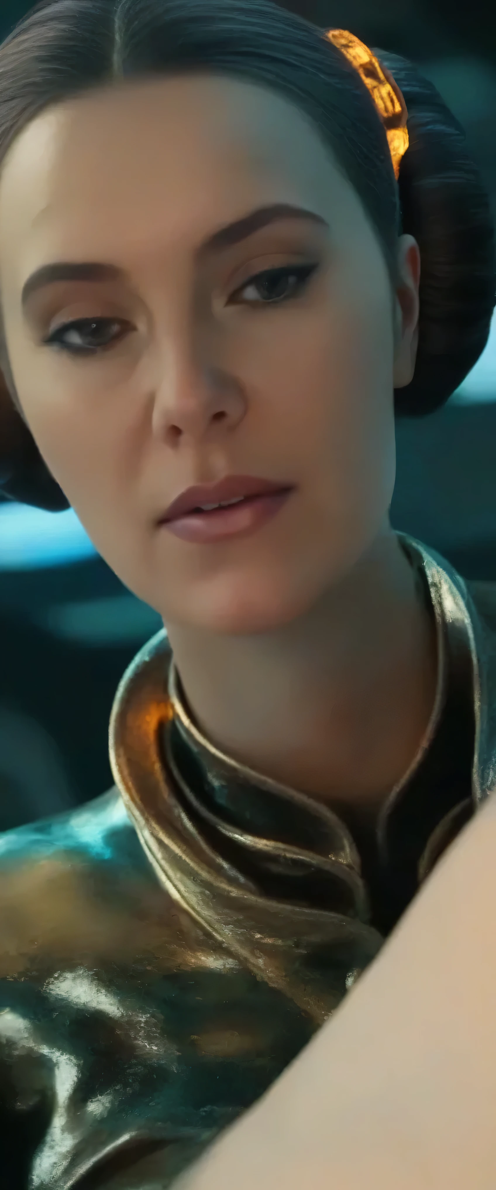 Princess Leia in Galactic_porn_photo_shoot at alien_dungeon,rating_explicit