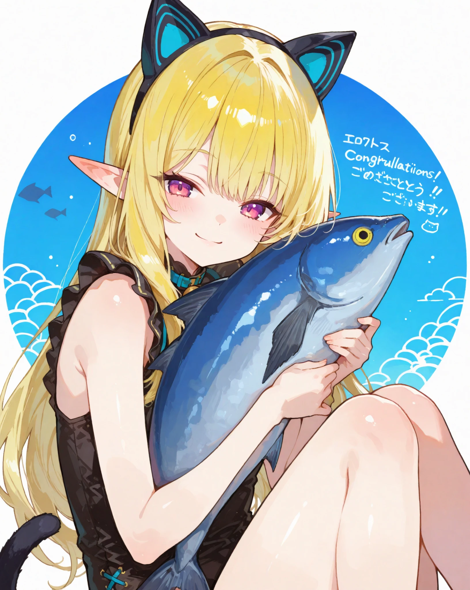 (One girl),(alone), Konjiki no Yami, (alone), Long Hair, Taiyaki, Blonde, hairpin, Thigh straps, Red eyes, Japanese sweets, very Long Hair, Barrette, bag, Focus on your audience, Medium chest, Tight waist, Wide Hips, wide thighs, Round ass,, Hair between the eyes, blush, hair ornaments, Both sides up, bangs, Cowboy Shot, posture dynamic, Super detailed, Fine grain, Sharp focus, masterpiece, Stoic expression, blushing, Bare shoulders, Micro Bikini Spread your legs Almost naked Ahegao Inviting ejaculation Bitch