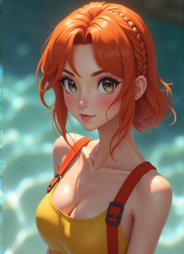 Beautiful anime painting of summerpunk lady. summer chill day, paint dripping by tim okamura, victor nizovtsev, greg rutkowski, noah bradley. trending on artstation, 8k, masterpiece, graffiti paint, fine detail, full of color, intricate detail, golden ratio illustration