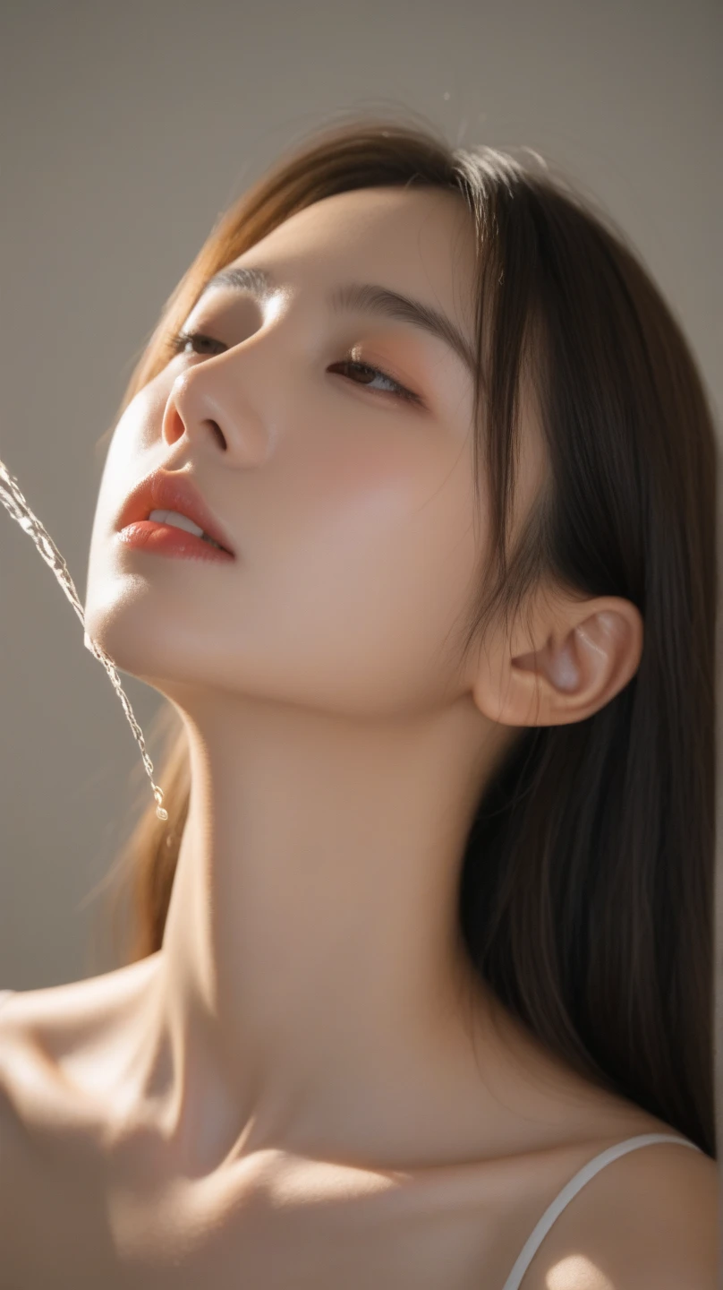 ((top quality, 8k, masterpiece: 1.3)), women (full body portrait, front, babydoll wearing, wet clothes, ???????????, cleavage), beachside, sunglasses, ???? standing pose, overhead camera, sharp focus: 1.2, cute women: 1.4, (((hairstyle random)), wet hair, very detailed face and skin and hair texture, detailed eyes, double eyelids, white skin, beautiful delicate nose, Cute young Japan woman, 28 years old, at a dynamic angle, is pleasing to the eye and suggestive composition, emphasizing the subject's hair, eyes, mouth and action, while exuding melancholy emotions characterized by a contrasting mix of muted tones and light and shadow,