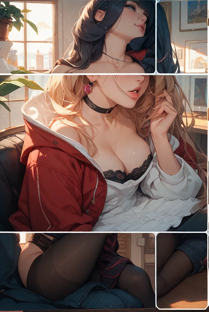 (8k, RAW photo, best quality, masterpiece: 1.3), (realistic, photo realistic: 1.27), intricate details, 1 girl, sitting, solo, off-the-shoulder, (summer fashion: 1.4), (red shirt: 1.2), long sleeves, thin skin, long black hair, (perfect body type: 1.4), full body, dynamic pose, delicate eyes, black eyes, (bare legs: 1.3), (insect eye view: 1.2), (from below: 1.2),
Cool pose,
8k UHD, HDR, extremely refined and beautiful, outside, wooden house, garden, grapefruit, high heels, (shiny skin), movie lights, turtleneck shirt, short skirt, incredible tights,