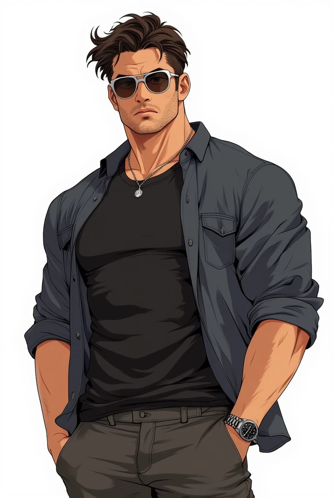 (masterpiece, best quality) <lora:epi_noiseoffset2:1>  <lora:add_detail:0.7>  <lora:JakeMullerRE:0.8>
JakeMullerRE, 1boy, magazine cover