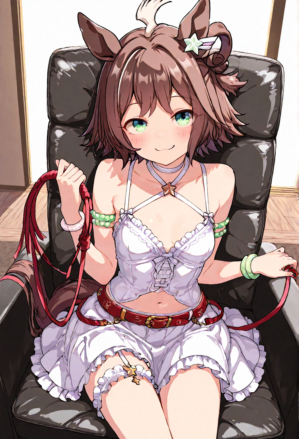 1girl, io \(granblue fantasy\), small breast, shackles, chocker, sundress, barefoot, sad, dungeon, darkness, night, foot sole job penis ,close-up score_9, score_8_up, score_7_up, score_6_up, score_5_up, score_4_up, BREAK source_anime, masterpiece
