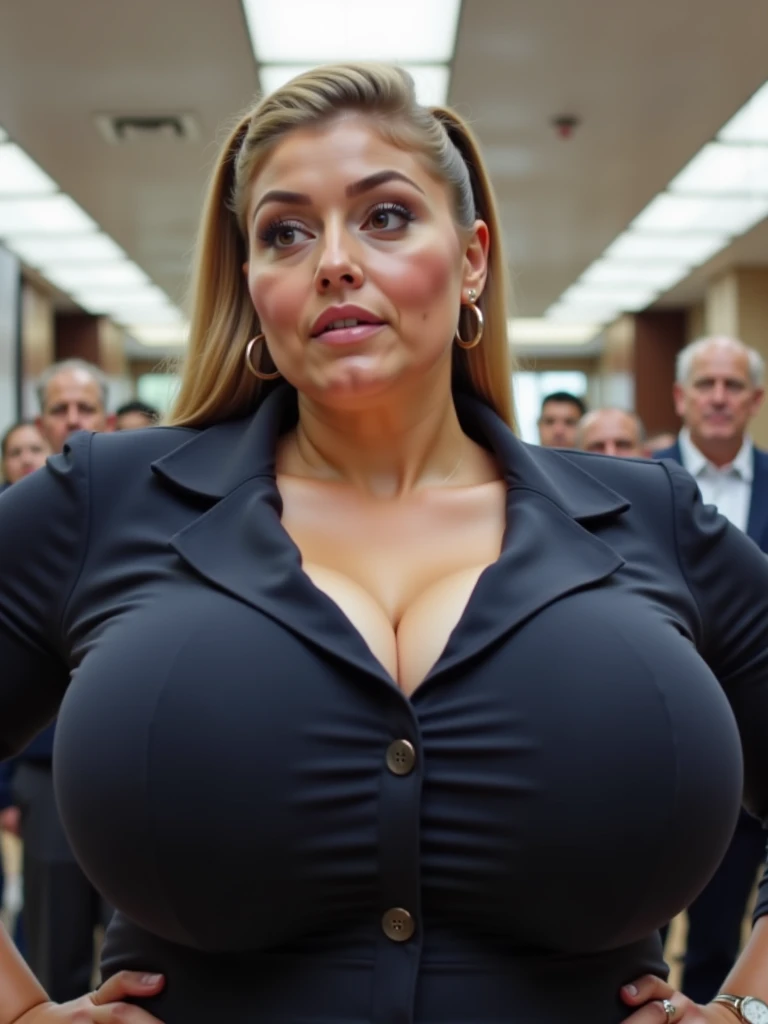 Beautiful thicc Egyptian mom wearing surrounded by men in a crowded bus. Being touched. Hands on her body