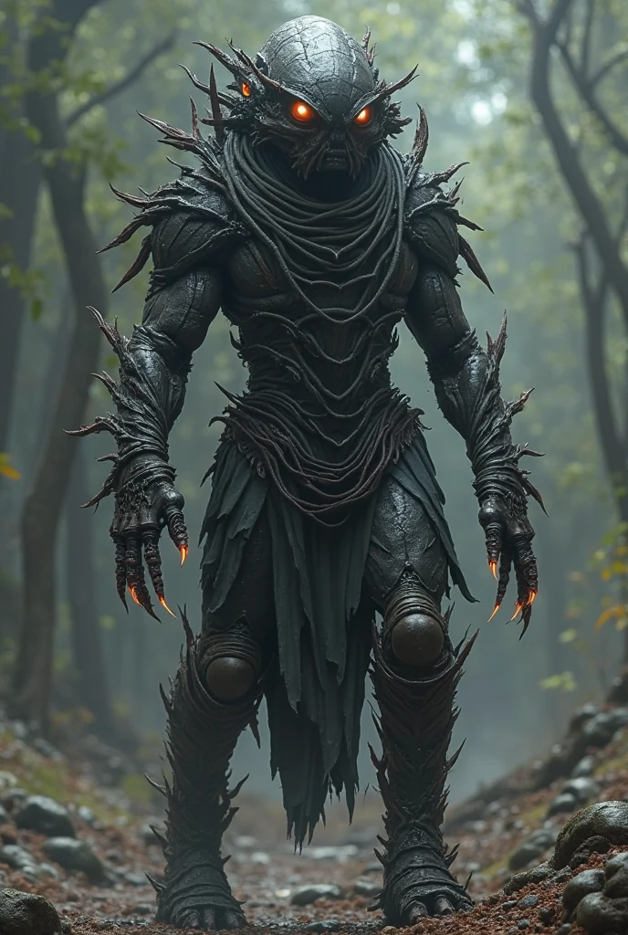 DonMV00d00XL homunculus, male squire, spellblade, staff <lora:DonMV00d00XL:0.9>