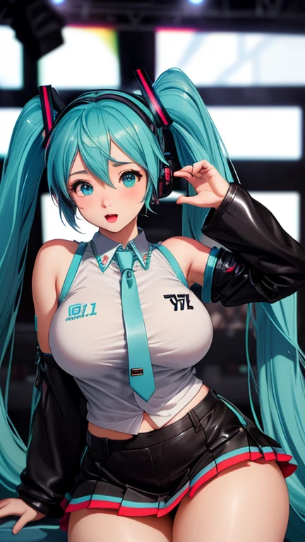 Big breasts Hatsune Miku