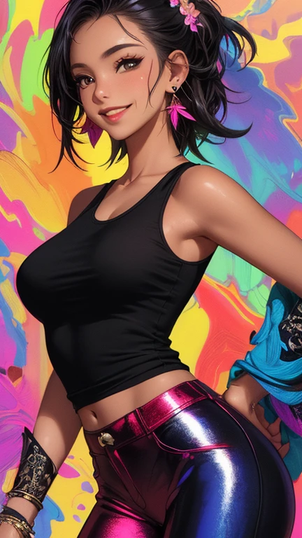 master part, melhor qualidade,Anissiaanisi,(Pixar 1.23 estilo), 2d, Artgerm 4K, Artgerm extremamente detalhado, in digital illustration style