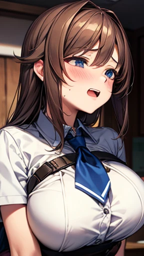 Score_9, Score_8_up, Score_7_up, Score_6_up, Score_5_up, Score_4_up, source_anime, 1girl, anime style, anime screencap, 1girl, european hare \(kemono friends\),  licking, hornyited, heavy breathing, breasts ousts, exposed_