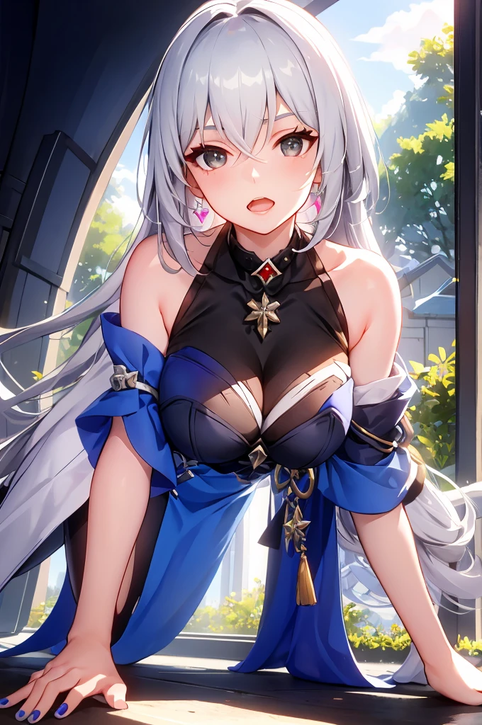 Nuns、Panties in full view、Light blue stripes々Panties、Big Breasts、beautiful girl、Praying、
