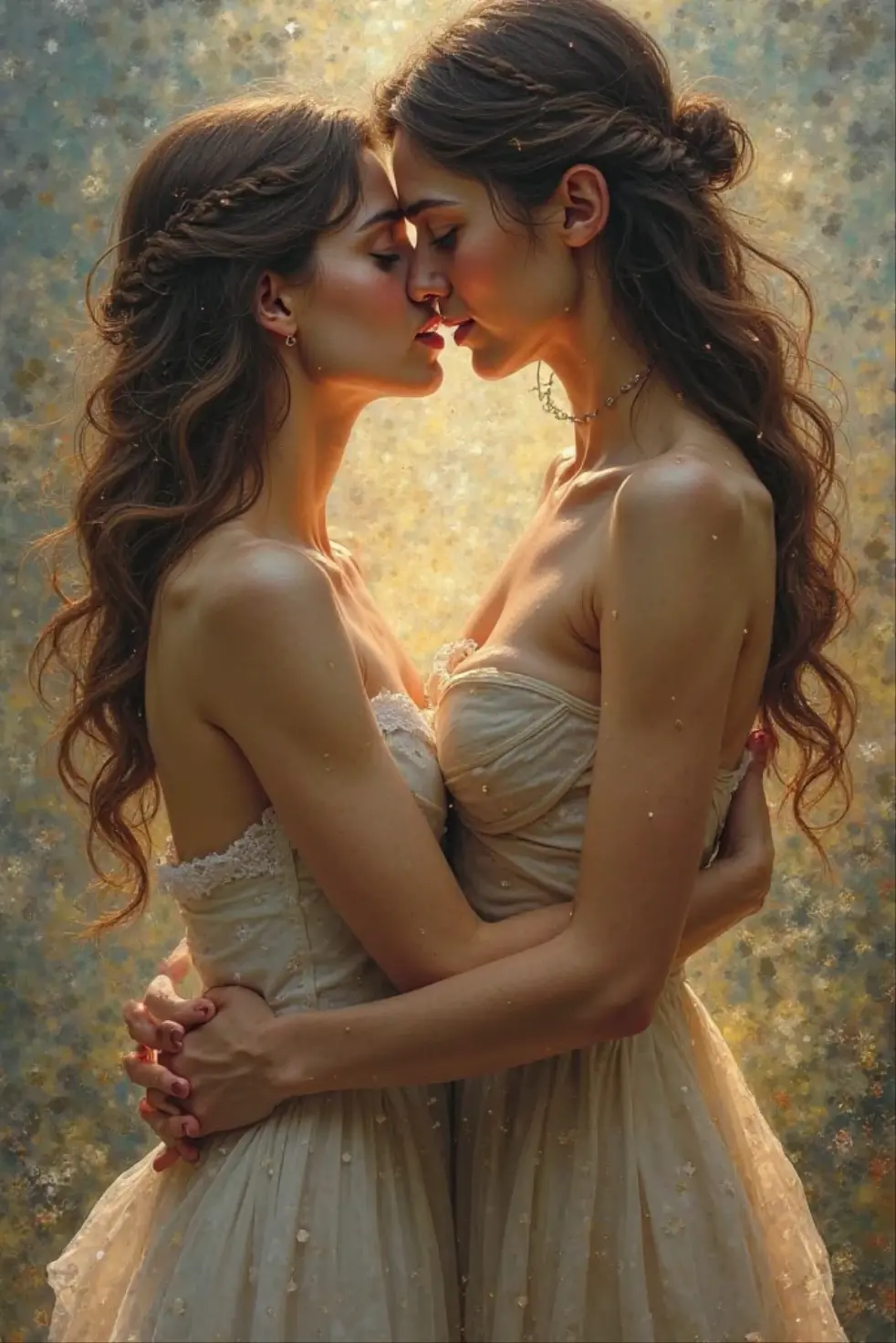 The two images I sent you kiss each other