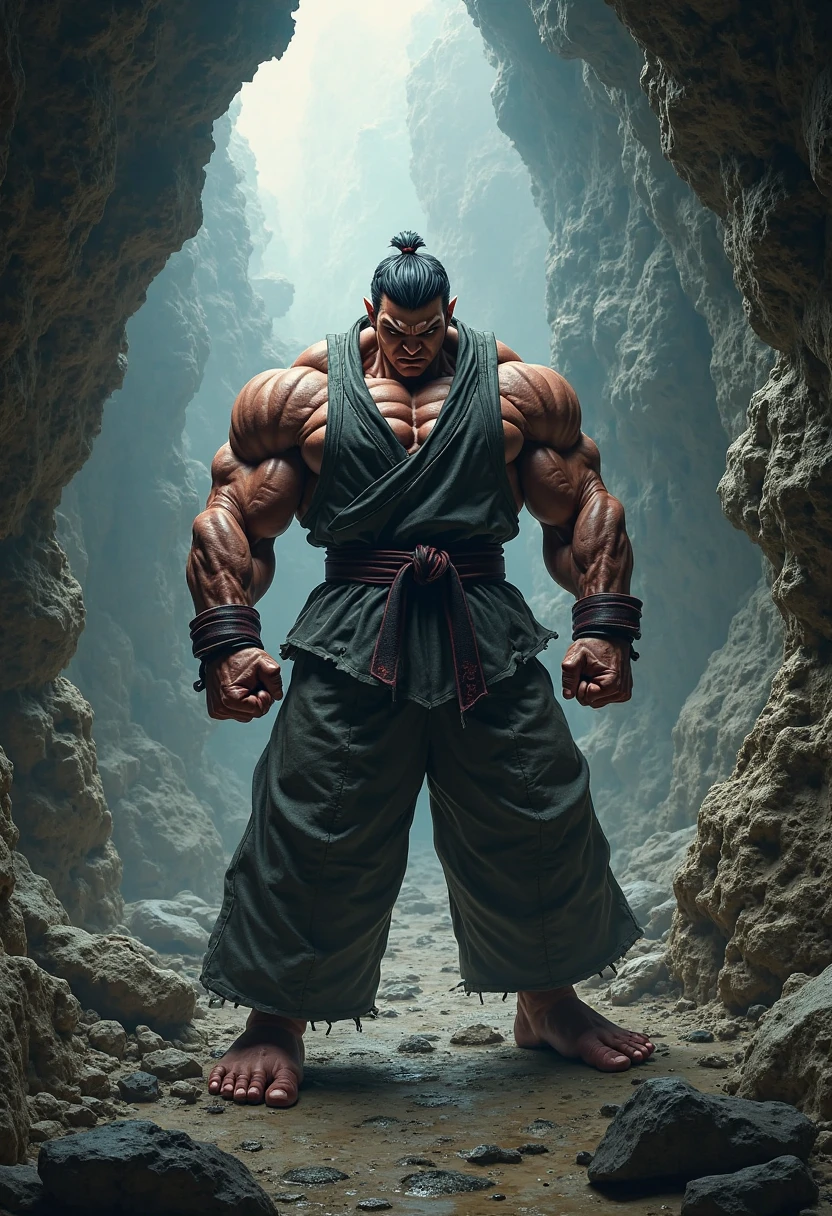 The man tied by a rope is in the room, Muscular!! Sci-fi, extreme muscles, exaggerated muscle physique, Bulging muscles, musculous, steroid use, Large muscles, massive muscles, exaggerated physique, musculous，Frightening, musculous, bursting with muscles, body builder, absurdly muscular physique, musculous，musculature，mtu，Slightly fat，the feet，photorealestic，Beard，full bodyesbian，bob-cut hair，Realiy，thick leg，Barefoot，bear，uncle，large tall，Fitness，The ultra -The high-definition, 巨作, Textured skin, A high resolution, High details，full bodyesbian， --auto
