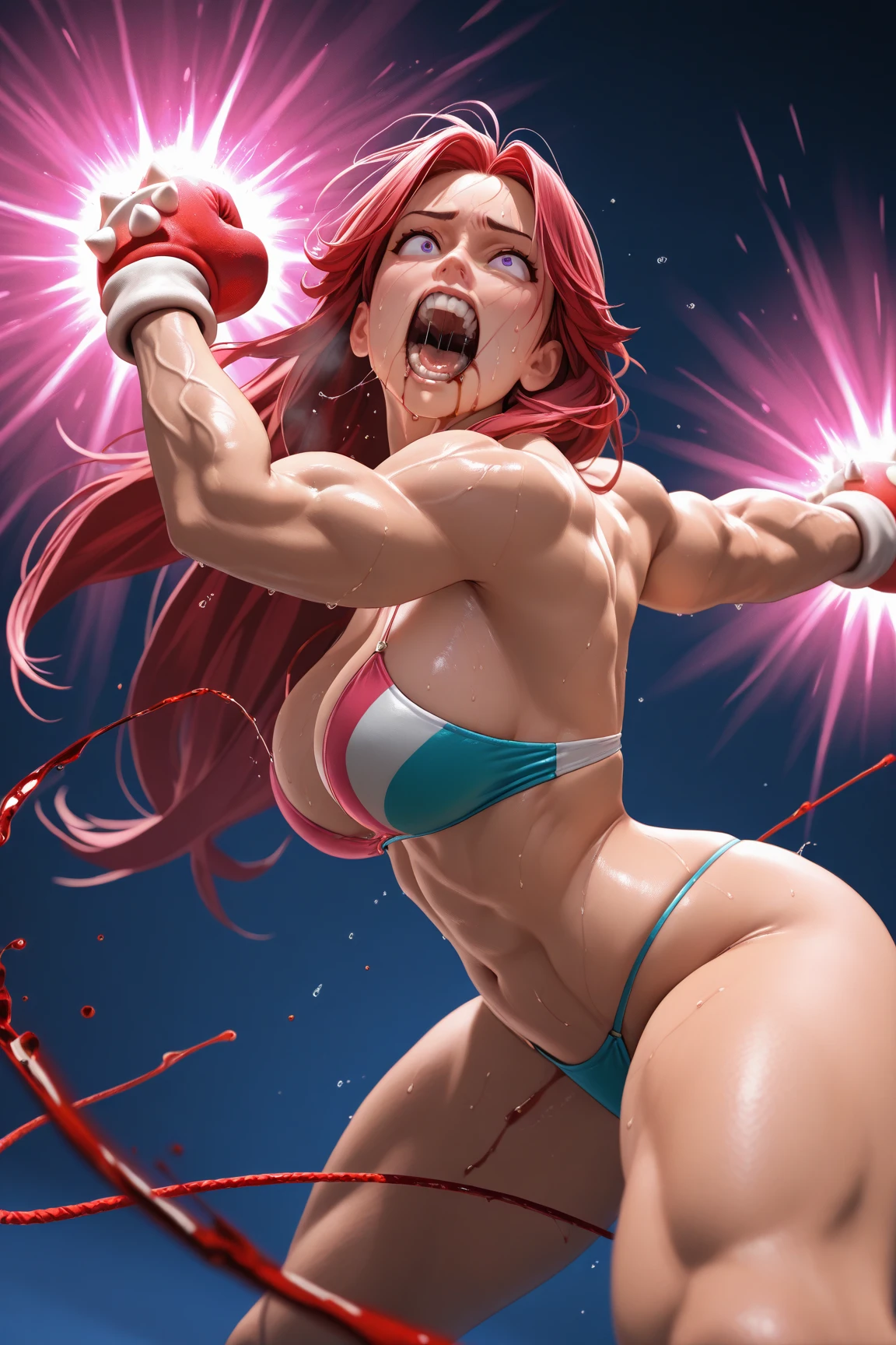 (Private 4K)、(High resolution:1.2)、(High freshness:1.2)、、(Whole Body Ezbian:1.2)、(Two Women:1.6)、((Women with exaggerated large physiques))、(Huge breasts with intense movements:1.2)、abnormally developed muscles,,Barefoot woman, , Big arms、(Huge muscles:1.4)、(Dynamic pose:1.2)、(Woman running with all her might:1.6)