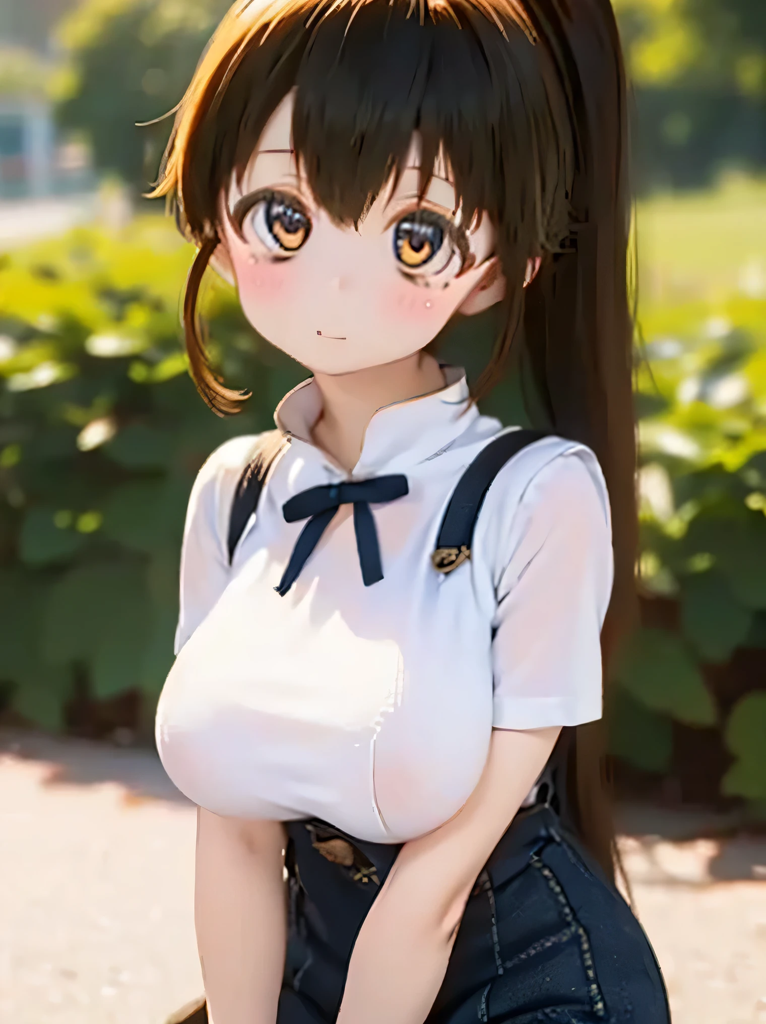 pop art,High Quality, extra large,tree々,Strong light,(((Big Breasts))),nature,scenery,Photo realistic,shiny,4K,Ultra Detailed ,Masterpiece,HDR,UHD,Bokeh,rich colors