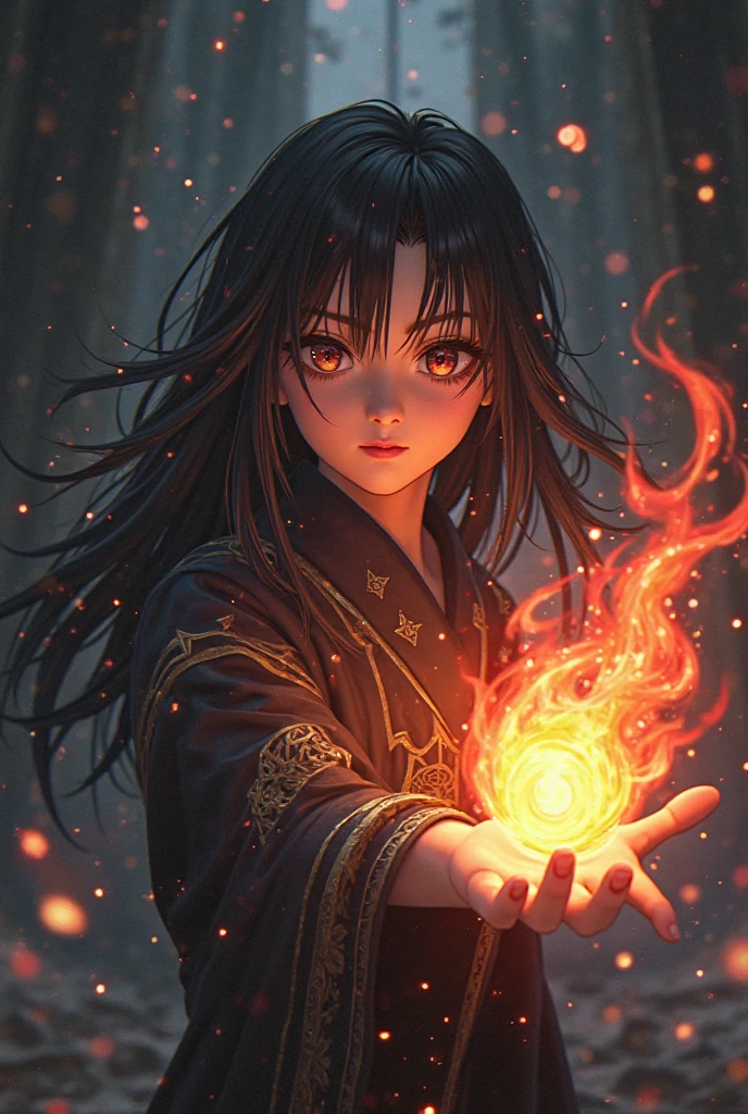 "Create a mesmerizing, high-definition artwork in an anime style featuring a captivating smoke background. Emphasize vibrant colors, intricate details, and a wide angle perspective. Enhance the composition with soft lighting and elements of fantasy."