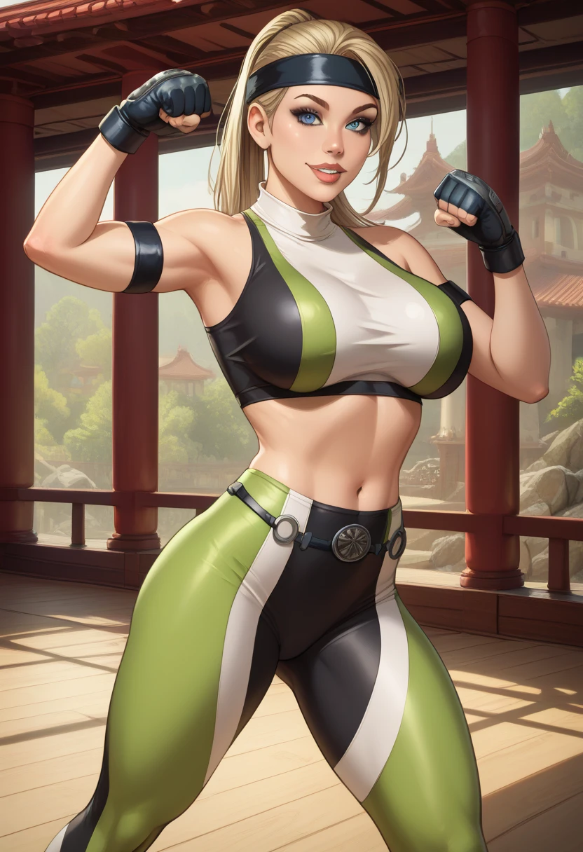 sporty woman