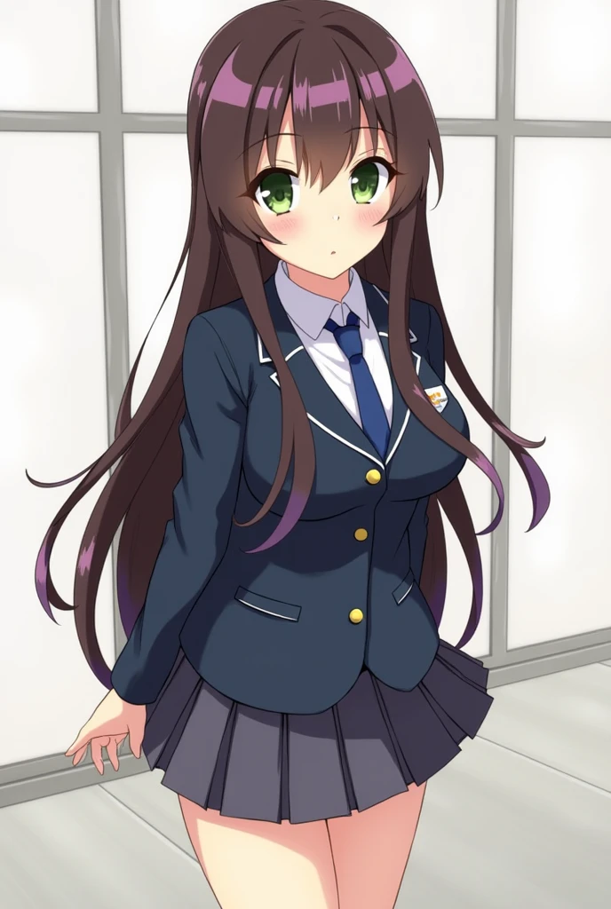 missionary, sex, vaginal, 1girl, penis, uncensored, , rin shibuya, :d, sad eyebrows, standing, shemale, hold the penis, looking at viewer, medium penis