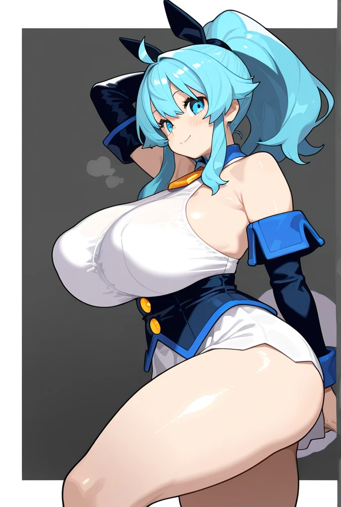 Aqua、KonoSuba、(True to prompts),(Mr......々Great angle view)、Light blue long ponytail、Light blue tight clothing,((Haigure pose))、girl、(Super big breasts)、(Ahegao),(Eyes Wide Open)、(orgasm),(Acme)、(Busy Street)、(Many people々々々々々々々々々)、(sunny)、(blue sky)、(Best lighting)、{{{Browsing Caution}}}、{{{masterpiece}}}, {{{Highest quality}}}, {{ultra-detailed}}, {{shape}}, {{{Very delicate and beautiful}}},{{extremely detailed CG}}、{{unity 8k portrait}}、{{Fabric Shading}}、{{super detailed skin}}、{{Perfect Anatomy}}、{{detailed}}、{{Dynamic Lighting}}、{{{beautiful detailed eyes}}}、{{{beautiful detailed Face}}}、(Perfect Legs)、(Perfect breasts)、(Perfect pose)、(Perfect body)