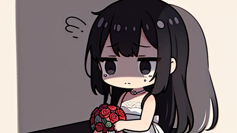 (masterpiece),(best quality:1.3),(ultra detailed:1.2),((absurdres )),(highres:1.1),(extremely detailed CG), illustration, (carrying wedding cake:1.5), (in public:1.6), (blush:1.5), beautifully detailed background, depth of field, realistic:1.3, (ambient light:1.3),(cinematic composition:1.3),(HDR:1), Accent Lighting, from below, summer, brown eyes, black hair, bob hair, tears, (embarrassed:1), mature, huge ass, sweating, tongue out, drooling saliva, open mouth, thicker eyebrows, (rolling eyes), (orgasm, ahegao:1.3), (crying:1.1),