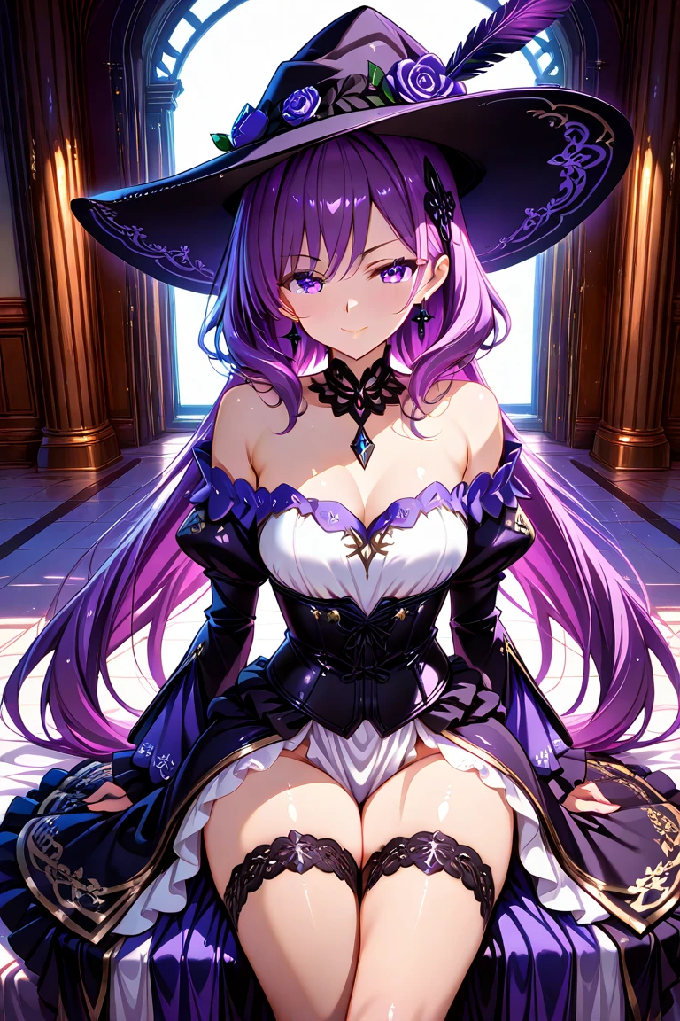 sex, hentai, orgasm, medium breast, sweat, pair, whore, Prostitute, erotic lingerie, 1 guy, light purple eyes, glasses, a high resolution, 8k masterpiece, Fantasies, witch hat, nipples, open mouth, dog pose, sperm, Bikini