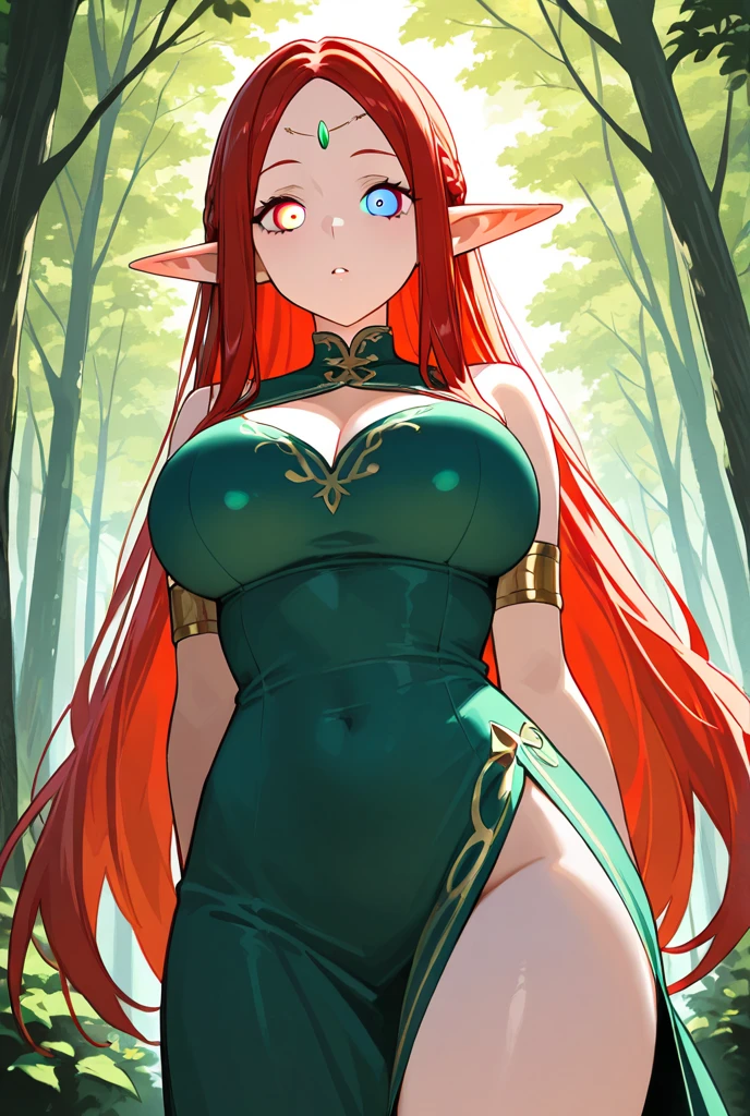 beautiful muito sexy girl in mystical forest, fantasy forest fairy, elegant flowing dress, long hair, beautiful detailed eyes, beautiful detailed lips, extremely detailed face, longeyelashes, intricate floral crown, glowing butterflies, sunlight streaming through trees, vibrant colors,  photorealistic, masterpiece, 8k