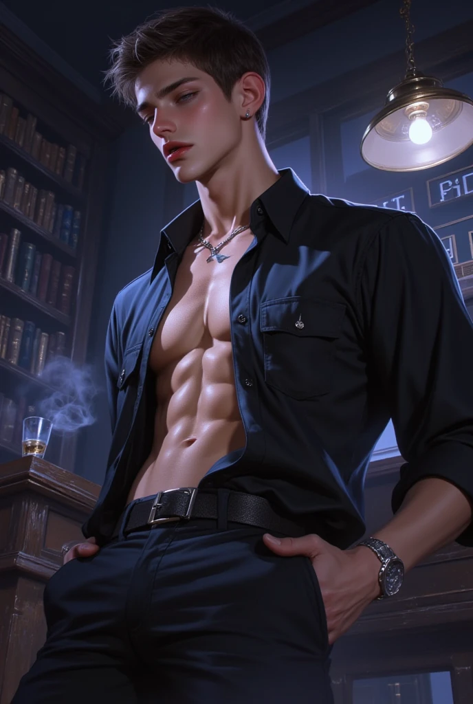 Change background cyberpunk handsome boy, realistic face ,8k,ultra realistic,sic pack