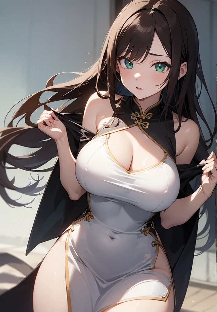 91 females,36 years old,multiple persons,熟妇,mature,Bigchest,Big breasts Thin waist,long leges,Raised sexy,Pornographic exposure, 独奏,Beauty contests,standing on your feet(Background with:the sea,snow mountains,warships,at winter season,Blizzarding,Big snowflakes)On warships, with his long black hair,Long hair flutters in the wind,dynamicposes,Sweat profusely,drenched all over the body,seen from the front, hair straight, mostly cloudy sky,(((tmasterpiece),(Very detailed CG unity 8K wallpaper),best qualtiy,cinmatic lighting,detailed back ground,beatiful detailed eyes,Bright pupils,(Very fine and beautiful),(Beautiful and detailed eye description),Black eyes,Redlip,ultra - detailed,tmasterpiece,)),facing at camera,(The upper part of the body),A high resolution,ultra - detailed),revealing breasts,Bare genitalia, Bulge,legs are open,sexyposture,Camel toes,Flushed complexion,Open-mouthed,frontage,military officer,Officer's cap(Wearing:White cloak,down jacket,Winter officer uniform,black legging pants,Armour,Gold wire embroidery,Snowflake tiara)