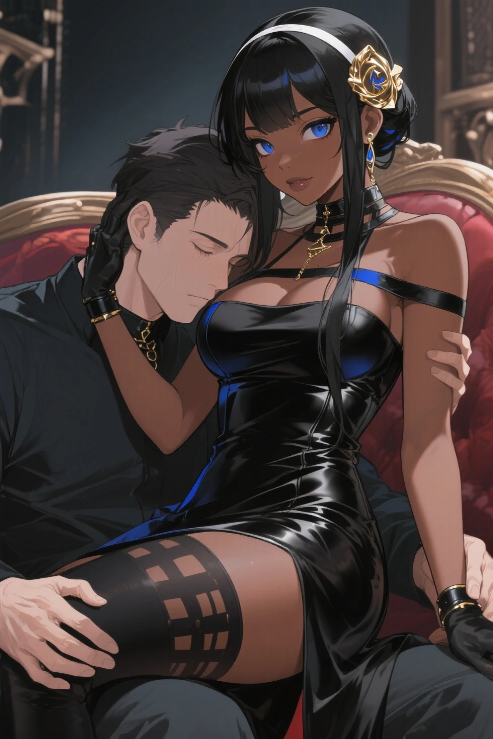 Blend into the background, Two women in a room with a clock and a lamp, wlop and ross tran, Vrop and Andrey Ryabovitchev, Ross Tran and Bayard Wu, Edgar Maxence and Ross Tran, WLOP and Sakimi-chan, Los Tran and Europ, Reusch and Ross Tran, WLOP and Ross Slann, Urop and Lost Draw.