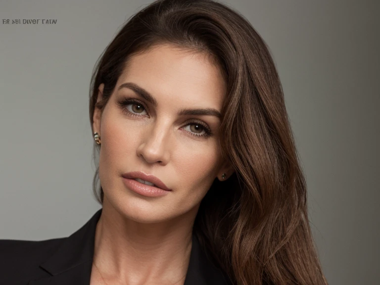 Brooke Shields ((beautiful face)) ((sitting on bed))