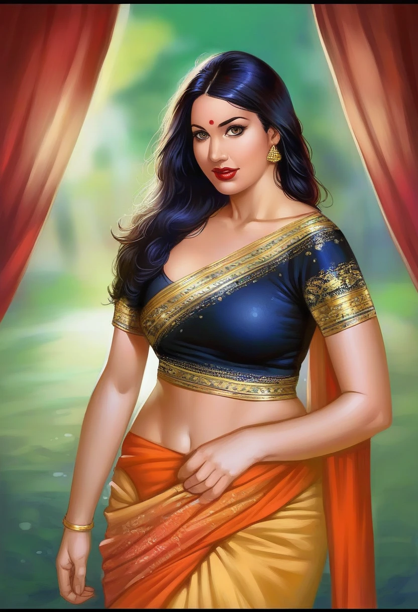 beautiful detailed face of kareena kapoor, realistic indian model, light green eyes, long black hair, white and gold saree, beautiful detailed eyes, beautiful detailed lips, extremely detailed face and features, fair skin, wide hips, sexualized, (best quality,4k,8k,highres,masterpiece:1.2),ultra-detailed,(realistic,photorealistic,photo-realistic:1.37),intricate details,soft lighting,warm color tones,elaborate jewelry,sensual pose,cinematic composition