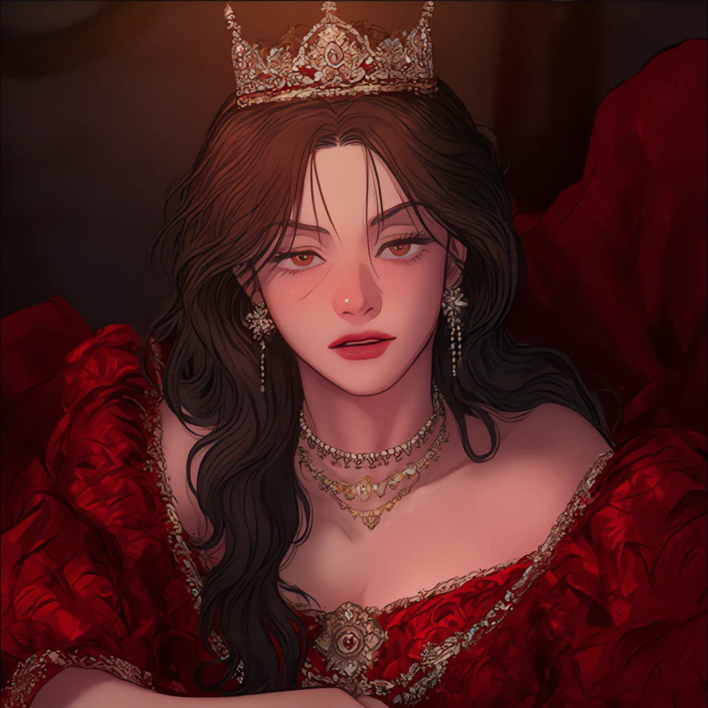 girl,Princess,long wet brown hair,diamods crown,he tall,sexy pose princess,super big breast,(P cup),age 17,sad and cry detailed face,sexy long princess clothes and long skirt outfit,full body,red peach lips,sitting on royal palace,princess hold a bouquet of flowers,in the crowd royal palace,princess crying and screaming continuously, her tears fell down her cheeks, her nose was red on royal palace