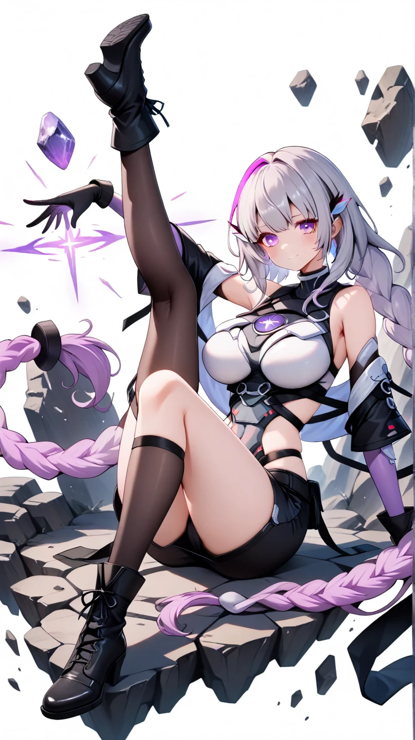anime girl in bikini with horns and a purple drink, seductive anime girl, commission for high res, tifa lockhart with white hair, cutesexyrobutts, detailed digital anime art, pixiv 3dcg, [ 4 k digital art ]!!, thicc, beautiful alluring anime woman, oc commission, oppai, sfw huge breasts, 