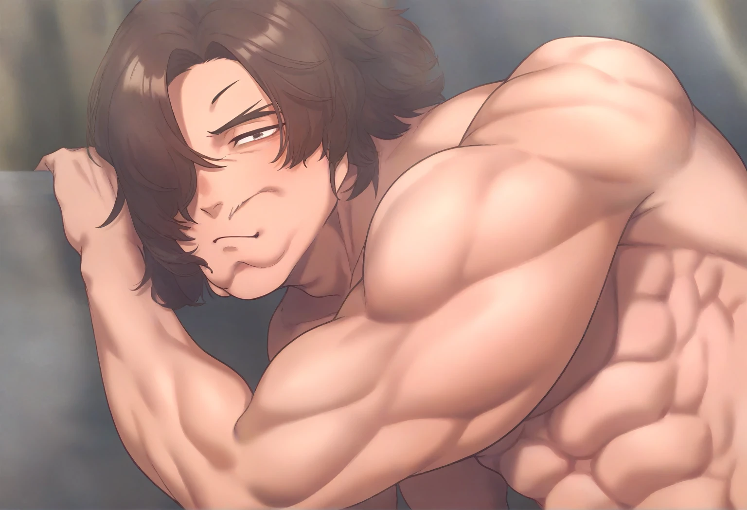 Hyper-realistic solo (shy cute youthful baby-faced:1.5), embarrassed 1.4, caught naked, silky hair, slight skinny frame, dainty build, single pair of horse ears, ((nervous 1.4, panicked 1.3, flustered look:1.8, shy:1.9)), panicking, blushing 1.8, toned slim femboy horsey body, humanoid chestnut-furred horseboy 1.5, ((completely chestnut fur 1.9)), (massive thick hyperpenis: 1.6), (huge swollen engorged balls:1.59), (both hands masturbating shaft of penis:1.4), hands on genitals, embarrassed. 4k, masterpiece, high quality, ultra realistic, (clearly defined, sharp image:2), (best quality:2), AS-youngest, erect , syurostyle, (underside of glans:1.05), art by dagasi, massivepenis, (genitals bigger and thicker than entire body:1.9), lean abs, mouth open in surprise 1.3, seductive look, lidded blue eyes, hock, (detailed muscles 1.3), beautiful detailed eyes, (cute, shy face), (obscenely large genitals 1.7), horse tail 1.4, leaking urethra, long penis, detailed teary eyes, (in a barn:1.1), short stubby muzzle 1.3, visible frenulum, (meaty hypermuscular pecs:1.2), (deepthroat autofellatio:1.3), defined pupils, big erect nipples, kneeling