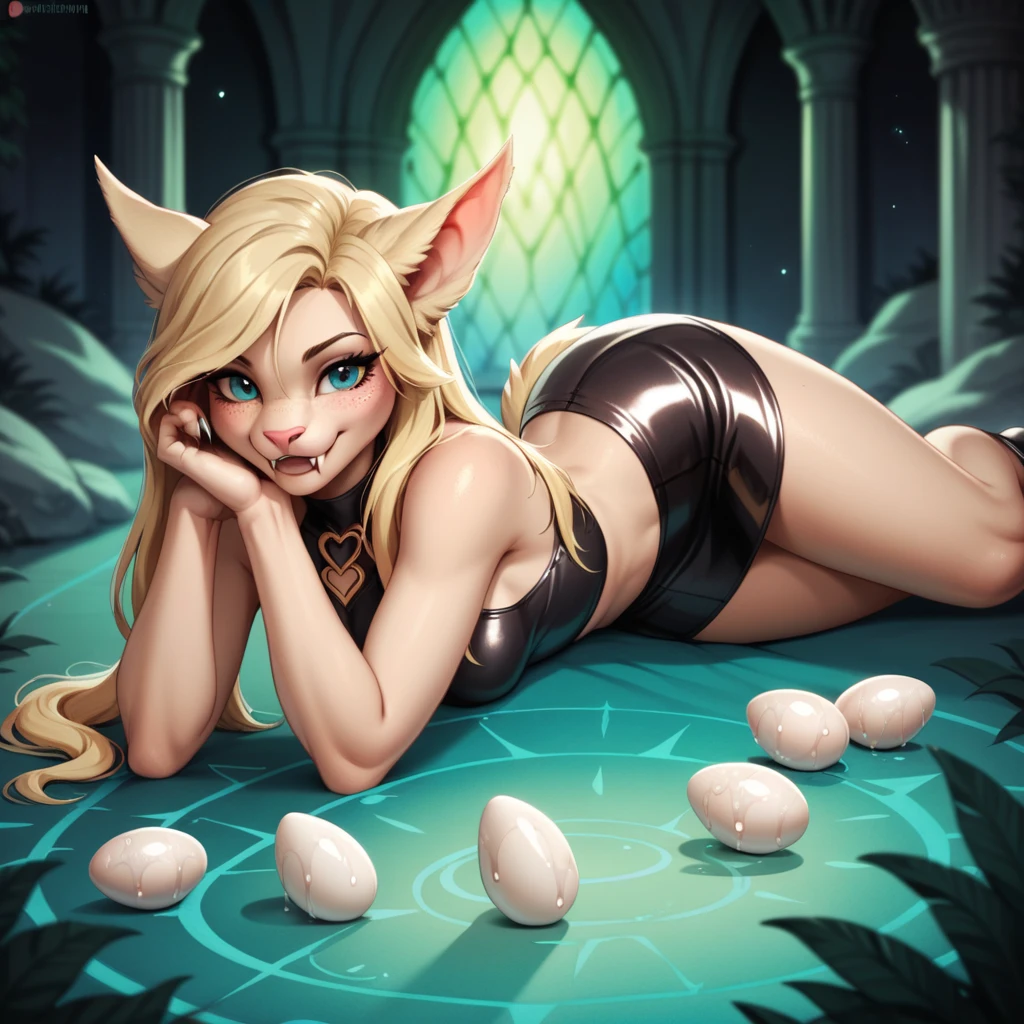 Mobian (dragon), 1girl, white crystal body, white scales, white crystal dragon horns, white dragon wings, white dragon tail, small breasts, (white diamond dress), cleavage, white diamond witch hat, diamond (gemstone) necklace, diamond (gemstone), sitting on giant diamond (gemstone)