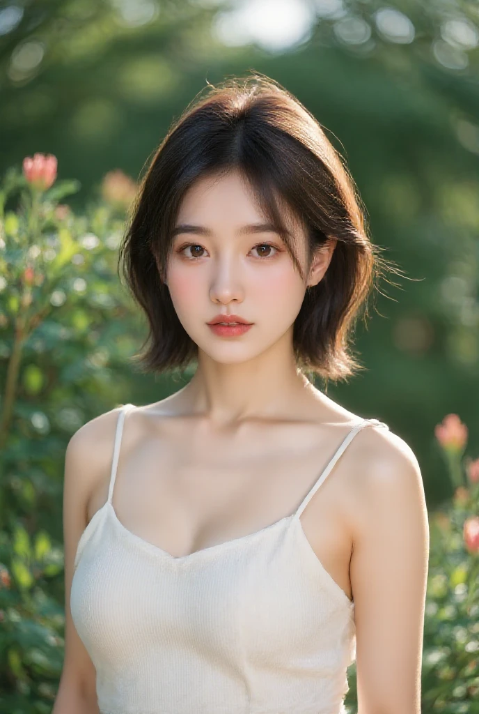 8K, Ultra-high resolution, Highest quality, masterpiece, 三分割法によるphotograph,Surreal, photograph, 1 girl, (:1.3), pretty girl, Cute face, Beautiful eyes in every detail, 細かくdetailedに,masterpiece,, One Girl:1.2, Japan Female Announcer,whole body,Young Wife,(Competitive swimming suits),Full of cleanliness,A carefree smile,Healing the heart,short hair,Looking at the audience、beauty,Long neck、Laugh a little、Please close your mouth and laugh、(((Ideal body type))),A-cup small breasts :2,、Portraiture:2、Perfect Anatomy、鮮明なdetailed、detailed、Surreal、Light and shadow,Strong light