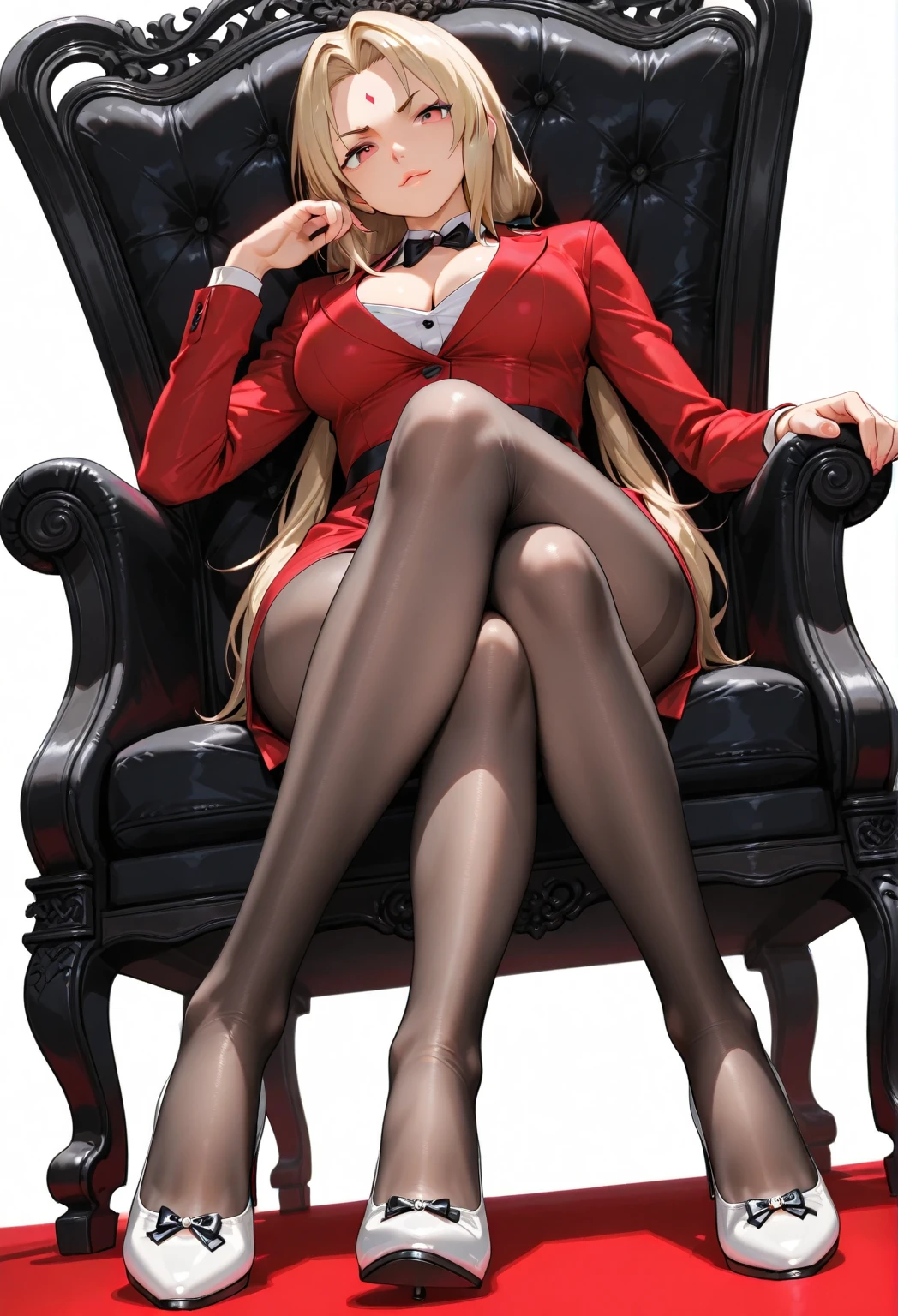 Blonde girl wearing black and lying on sofa, blonde goddess, Huge Stunning Goddess Photography, Middle view from her feet, elegant legs, sexy look, Huge legs towering over you, Legs occupy your perspective, elegant feet, Nylon tights, looking ahead, goddess, a pretty blonde, pantyhose, giantess art, commission, Rin Harusaka, otomo, pixiv 3dcg, ecchi anime style, fix her feet,Make it more consistent with the principles of anatomy,Shadax, comic poster style, art in the style of terry moore, inspired by Mark Brooks, by Bill Ward, glossy magazine, by Mark Brooks, poster art, author:Carolee Lotz, Inspired by Count Norem, by Edna Mann, author:Bernie DeAndrea