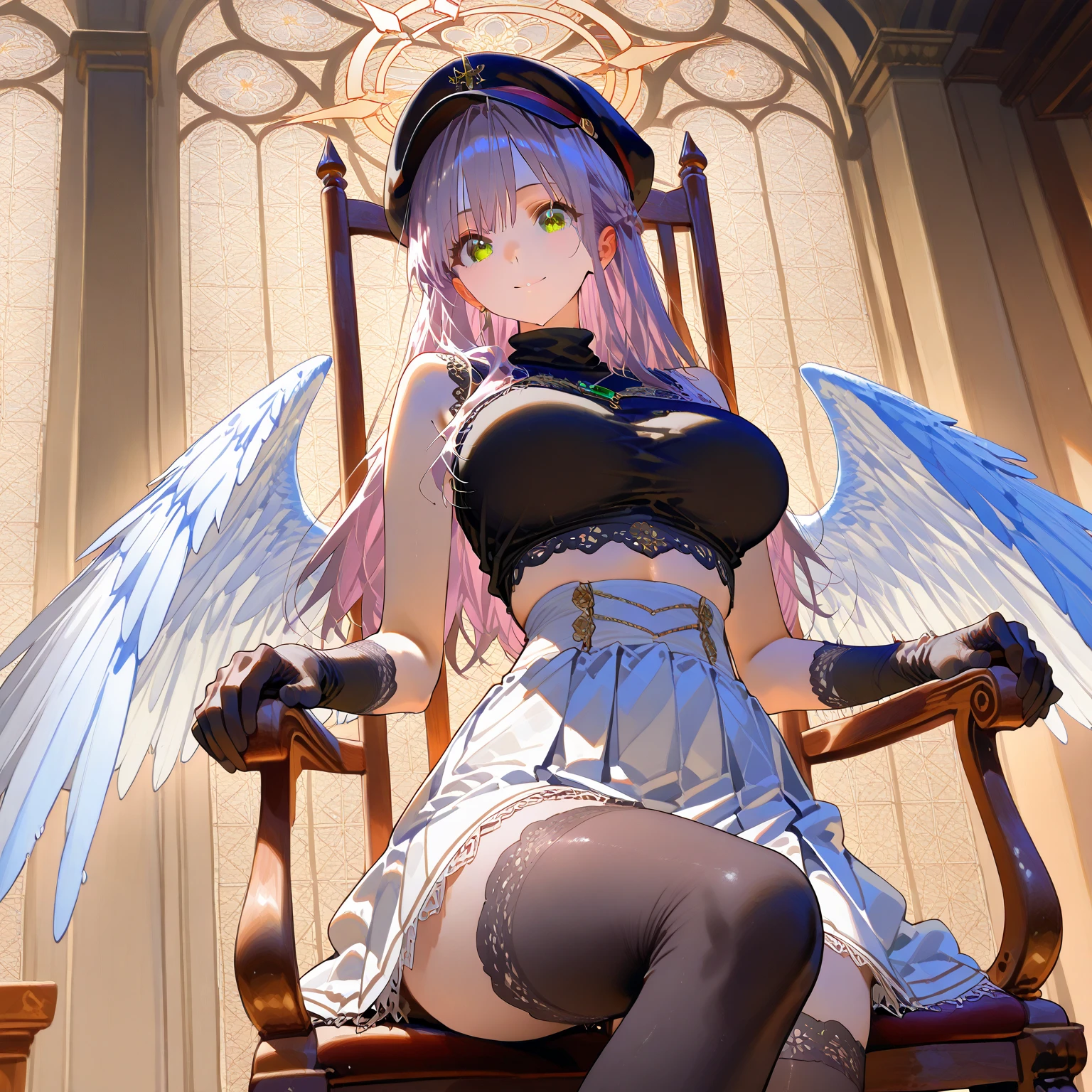 (hyper realisitc), (lamplight), (A high resolution), (8K), (The content is very detailed), (Best Best Illustration), (beautidful eyes), (Best quality at best), (ultra - detailed), (tmasterpiece), ( Wallpapers), (Detailed faces), 独奏,(dynamicposes),1 girl, in a school,White hair rings, heterochromatic eyes, Bigchest, legs long, ,(Camel toes),(White stockings),(transparent panty),The legs are stained with white liquid,spread their legs,(tmasterpiece, Best quality at best:1.3) Princess Zelda, 1个Giant Breast Girl, Alone, long whitr hair, nedium breasts, looking at viewert, Be red in the face, ssmile, By bangs, eBlue eyes, Blonde hair, a skirt, Chopping, exposed bare shoulders, jewely, mediuml breasts, Very long hair, underdressing, green-eyed, Outdoor activities, lie, Open your lips, pointy ears, back, choker necklace, White dress, bangle, Parted bangs, No shoulder strap, rays of sunshine, grassy, Off-the-shoulder dress, prop up, On the ground,(realisticlying:1.9)), NSFW, top-quality,actual, tmasterpiece, illustratio, very delicate beautiful, (CG:1.2), The is very detailed, unified ,8k wallpaper, Amazing Cleavage, finely detailled,Best quality at best,offcial art, Extremely ridiculous,ultra - detailed, k hd, The is very detailed, one-girl, Chun-li,Detailed girl,full bodyesbian, tight underwear, Large breasts, big assa, white under lingerie, small lingerie, wet underwear, (((excited expression)), Beautiful detailed red eyes, Face light, 电影lamplight, ( Skin sweats a lot)), (Bulging skin))),