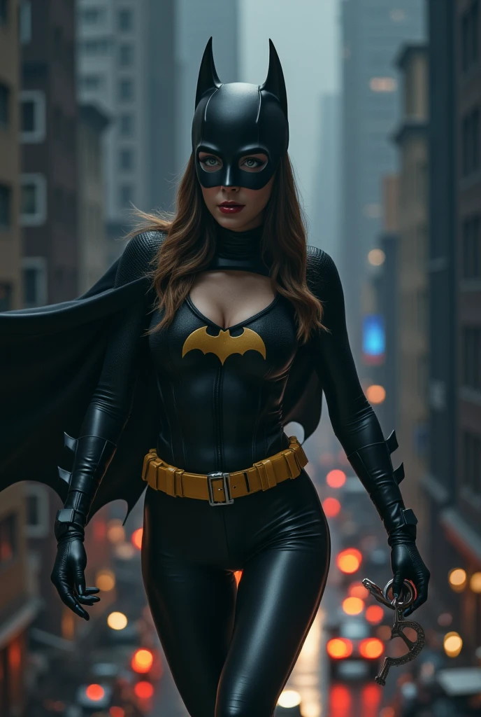 (Masterpiece, high-resolution:1.2), an alluring portrayal of Batgirl, the legendary superheroine hailing from the dark streets of Gotham City. Intricately crafted to epitomize her courage, resilience, and unyielding pursuit of justice, every line and curve in this masterpiece speaks of Batgirl's indomitable spirit --ar:9:16 --stylize:500 --s2
This riveting representation of Batgirl boasts an exquisite level of detail, as each texture and shadow is meticulously rendered in stunning high-resolution. The expert use of lighting and shading adds depth