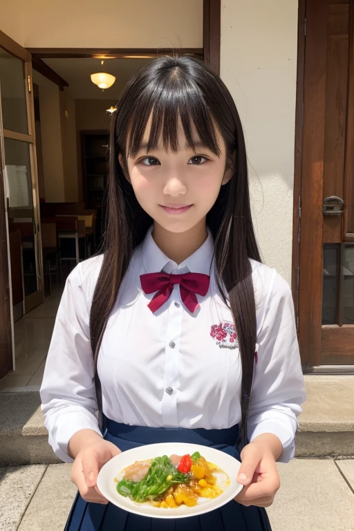 Photo quality,Masterpiece,Realistic,(14 year old cute Japanese girl:1.9),(Detailed young face:1.9),(Very embarrassed look:1.9),(Thin legs:1.9),((wear open-chested clothes:1.9)),(Adult video package shoot:1.9),(Taking photos at the Comiket venue,Inner thigh visible:1.9),((Droopy eyes:1.9)),((Body type of a 14 year old girl,Small Tits:1.9)),(Cute school girl hairstyle:1.9),((Skinny Legs)),Very pale skin,Show your forehead,Detailed body,Detailed hands,No makeup