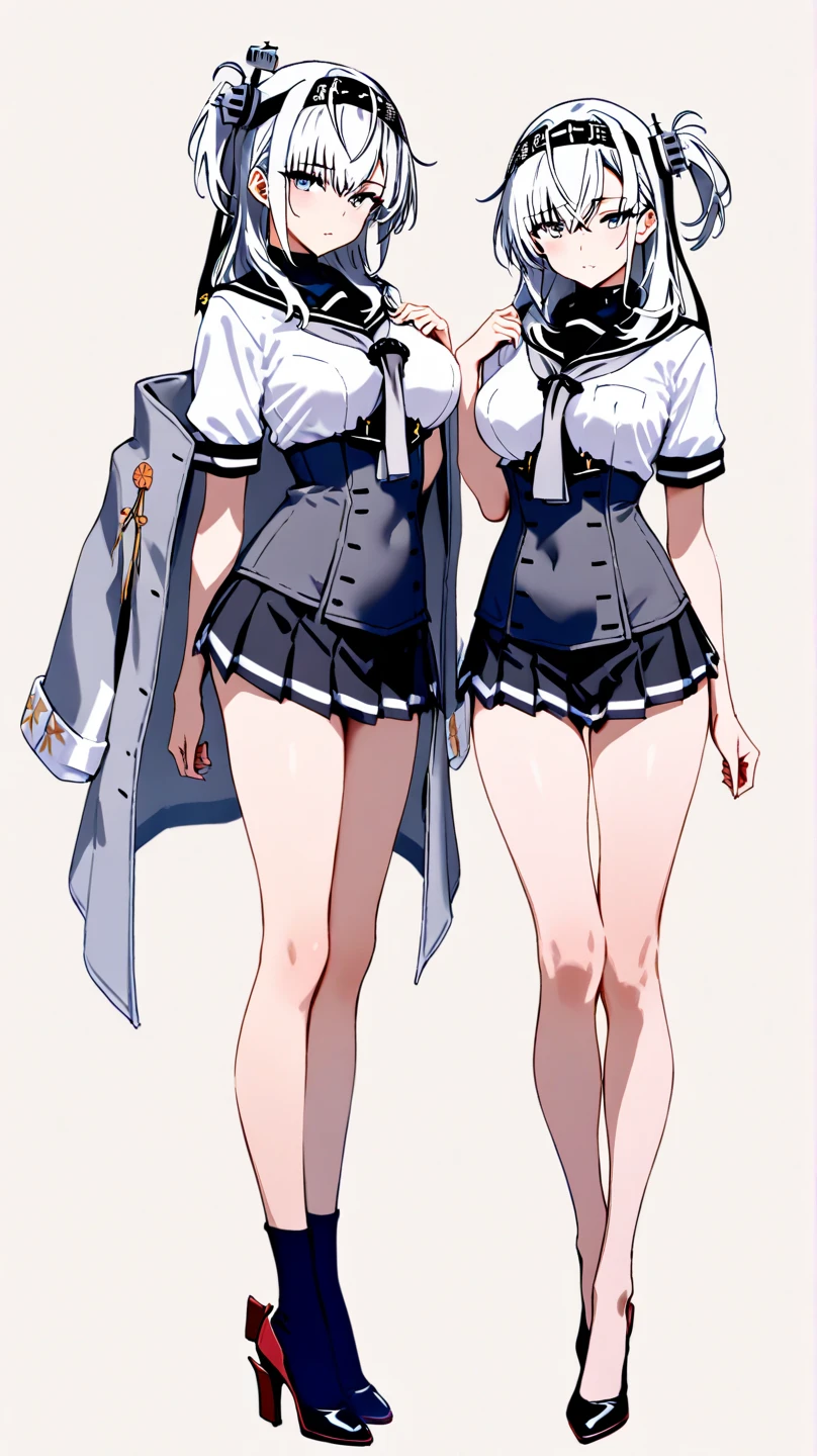 Number of primary school students, (masterpiece:1.8),(Highest quality:1.8),(Very detailed:1.8),(8k:1.8),(Ultra-fine Illustration:1.2),Random Hairstyles,Flat Chest,Long sleeve sailor suit,Butt,(Frills,Bloomers:1.5),(Pose with a smile:1.5),running,(Full body angle),, Pleated skirt