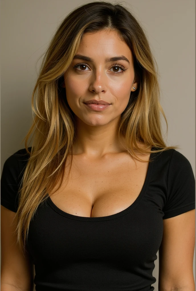 a (Brazilian:1.1) woman named Cassia Maia Canto, (29-year-old:1.3), long dark-blonde balayage, trim physique, (busty:1.2) chest, 160cm, cyan wrap dress, detailed face, beautiful detailed eyes, beautiful detailed lips, extremely detailed face, long eyelashes, photorealistic, ultra-detailed, 8k, high quality, masterpiece, realistic colors, soft lighting, cinematic composition, elegant, fashion full shot