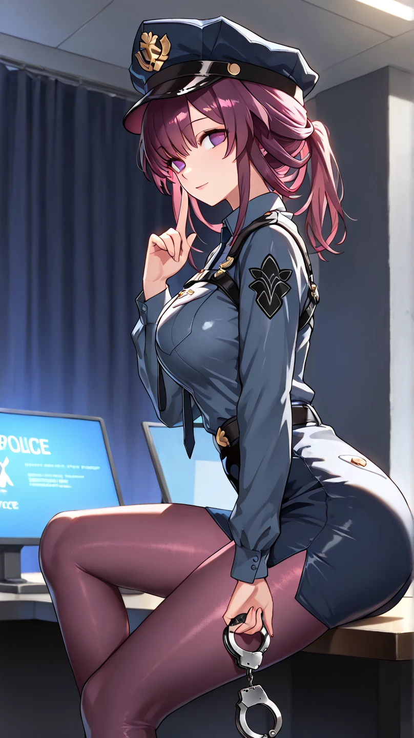 (masterpiece:1.4), highest quality, High resolution, lu1, cyborg, Multicolored Hair, compensate, Exposing shoulders, Black leotard, High leg leotard, (String:1.1), White jacket, Open jacket, belt, Shorts, Cowboy Shot, cyber punk, squat, wall, Abdominal muscles, A woman sitting facing the front , cyber punk, cybercore, Underarm, Bobcut, juicy thighs, Muscular woman, dirty, shiny and bright skin, Smooth surface, Tight body suit, Beautiful Face, Cute face、Plump、Big Breasts, Big Hips, Full Body Shot, Mature mother, Voluptuous thighs, ox, Seductive mature woman, Perfect body, Plus Size Model, Sailor suit, Wearing high heels,Miniskirt Uniform, Chunli